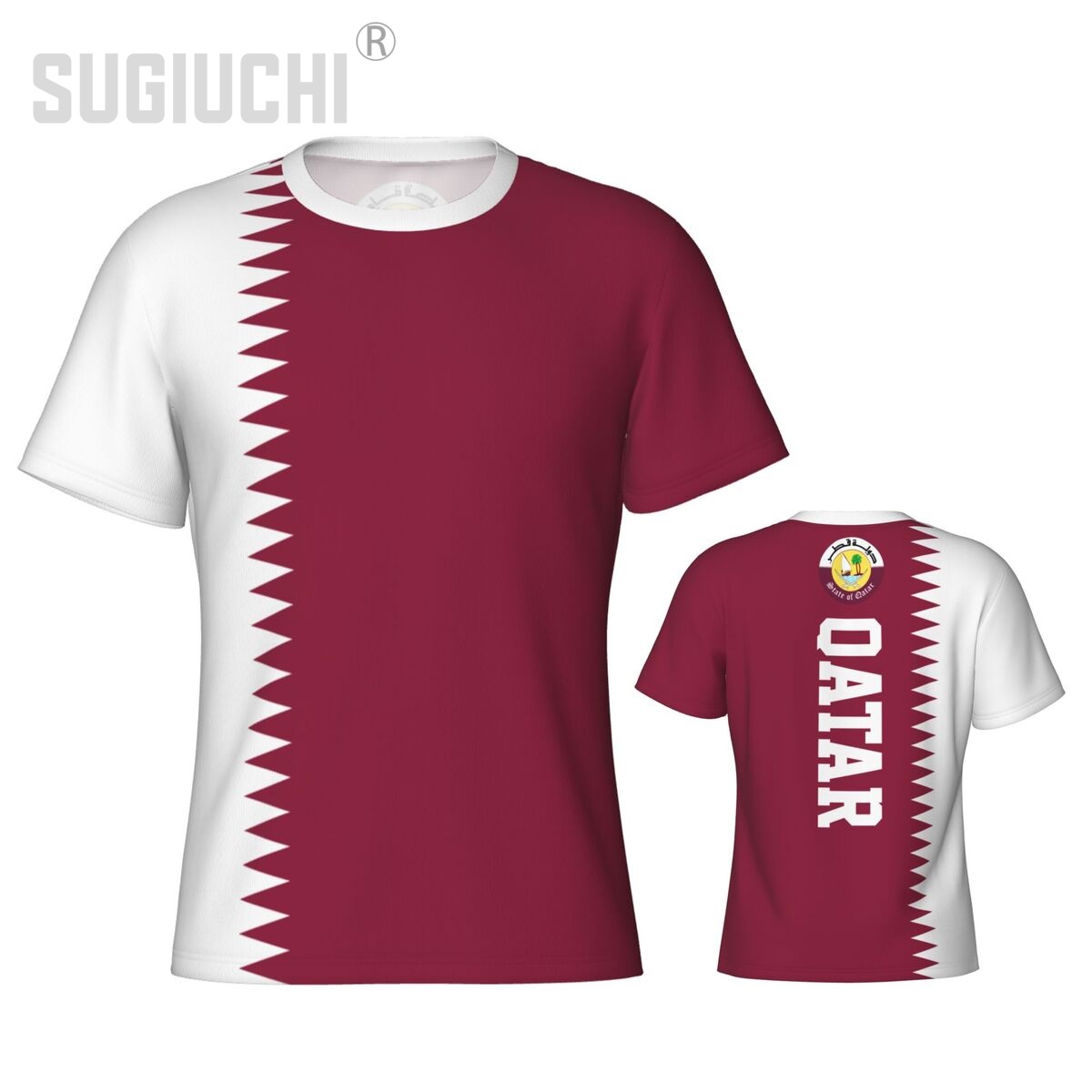 Tight Sports T-shirt Qatar Fla - 3D Printing Qatar review and price