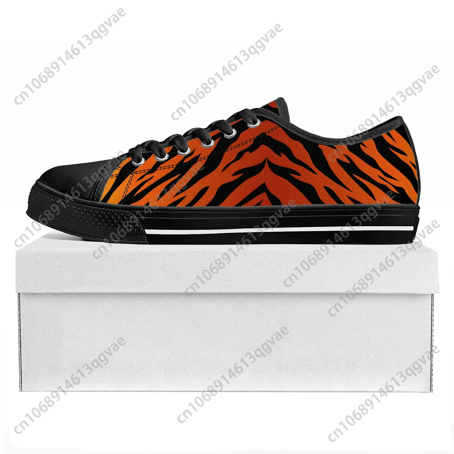 Tiger Stripe 3D Print Low Top  - 3D Printing Custom review and price