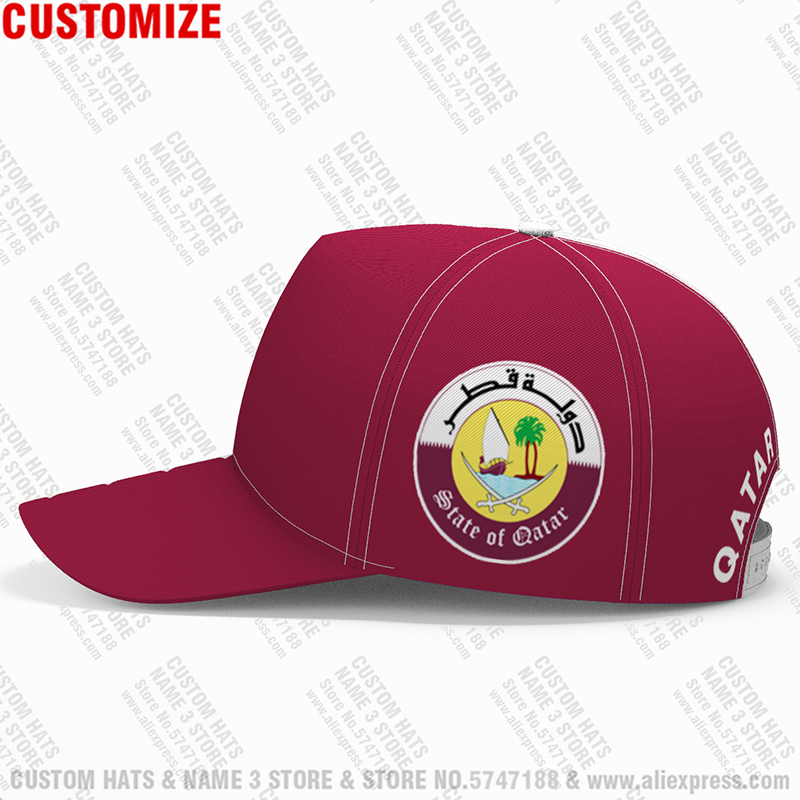 State Of Qatar Baseball Cap Fr - 3D Printing Qatar review and price